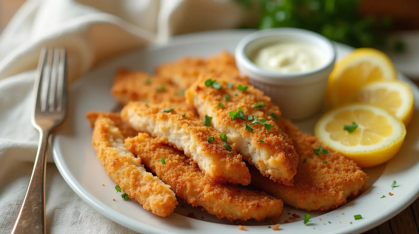 Crispy Chicken Schnitzel