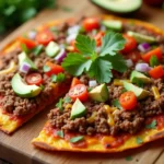 Mexican pizza