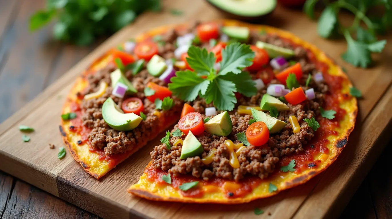 Mexican pizza
