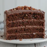 chocolate pecan cake